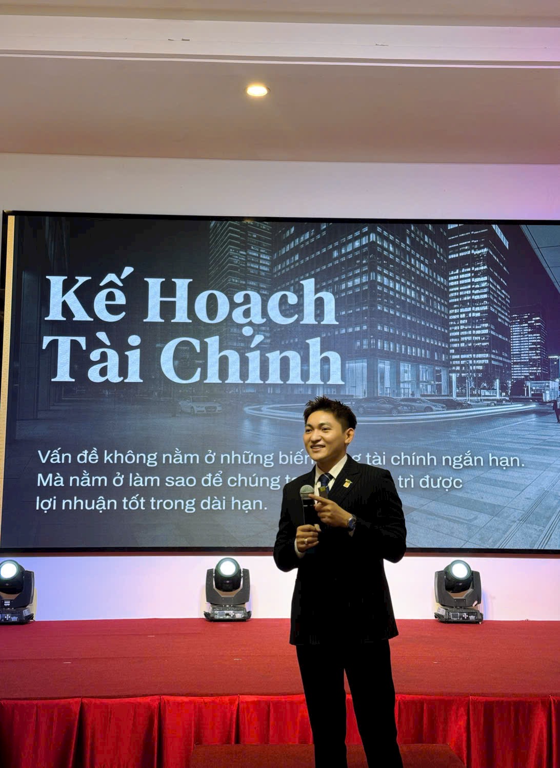 Phạm Hùng Cường diễn giả hội thảo Kế hoạch Tài chính